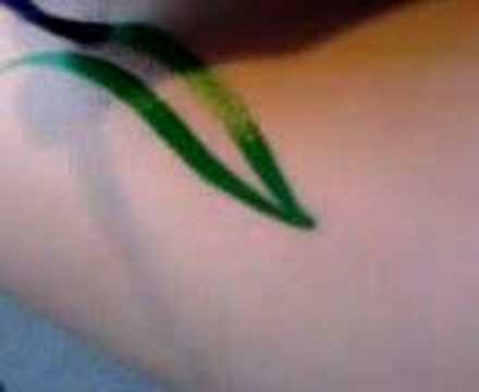 Ansigtsmaling - swirls