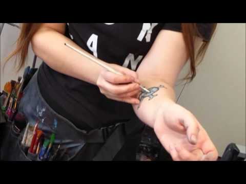 Ansigtsmaling - film 5 - Skull