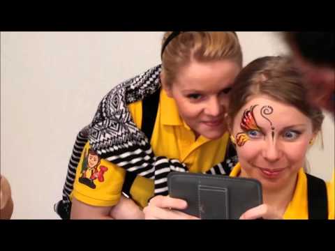 Ansigtsmaling - film 8 - sommerfugl