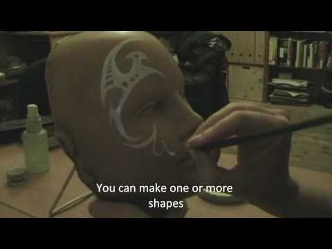 Ansigtsmaling - Tribal designs